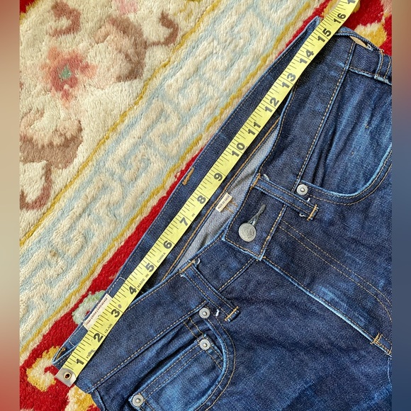 J Crew 484 Slim Raw Ridgid Jeans 30 x 32 Japanese Kaihara - Picture 2 of 14